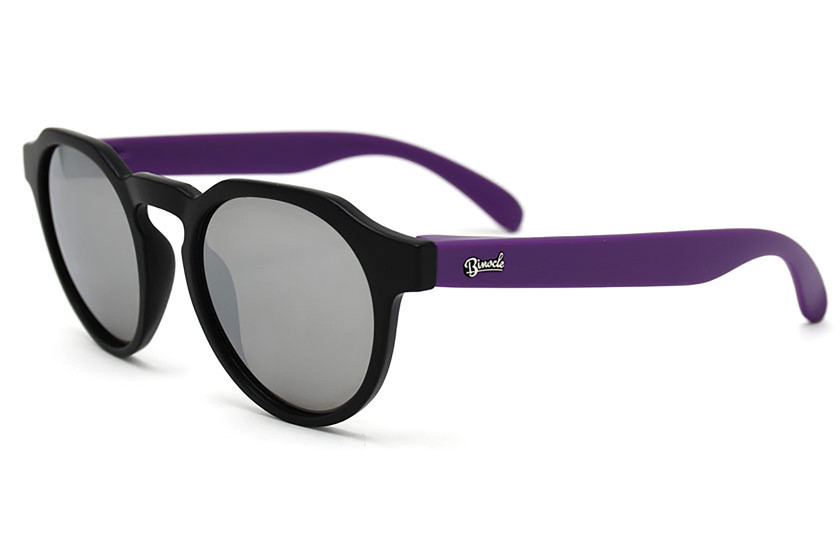 Columbia Black - Lenses Silver - Purple mat