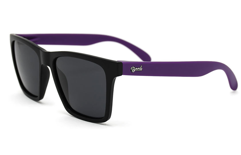 Miami Black - Lenses Grey - Purple mat