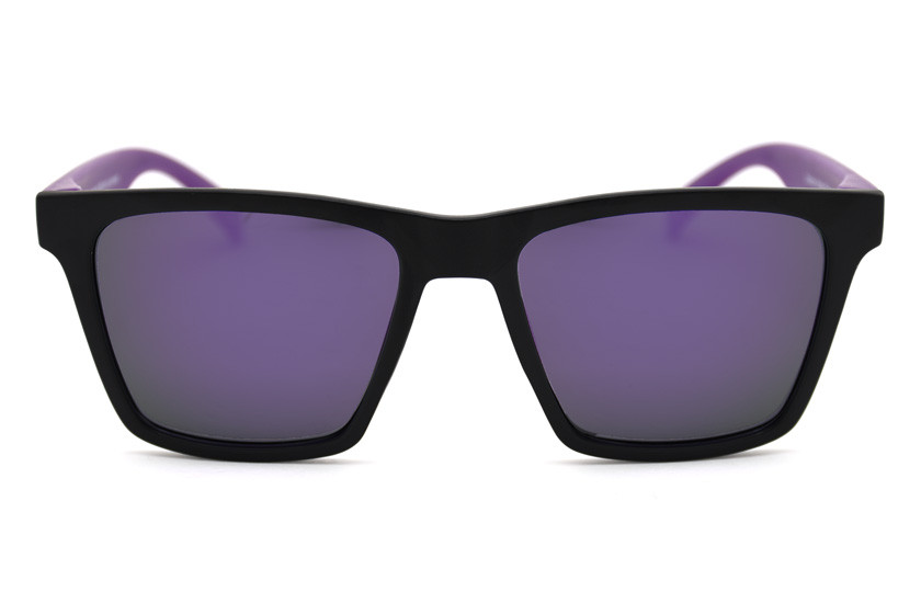 Miami Black - Lenses Purple - Purple mat