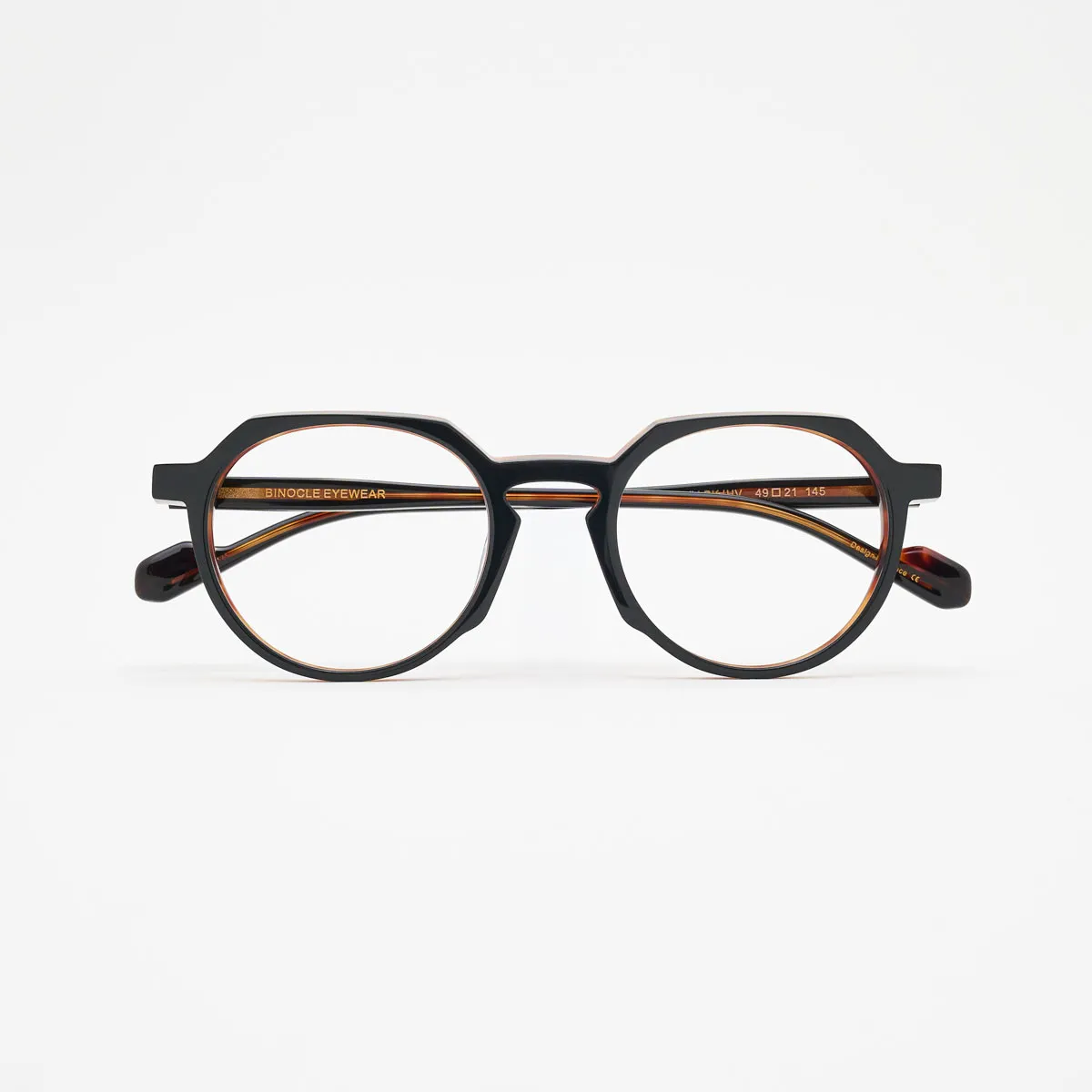 Alkes - Men's Cut-Corner Optical Glasses| Binocle Eyewear