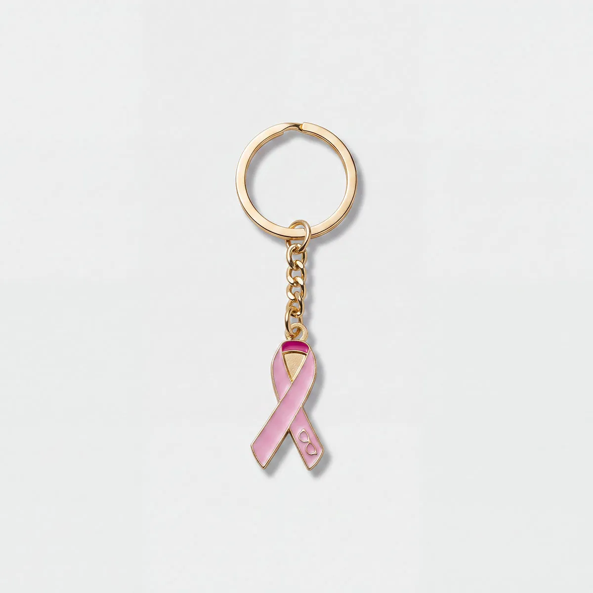 Binocle Pink Ribbon Keyring | Support Breast Cancer Awareness