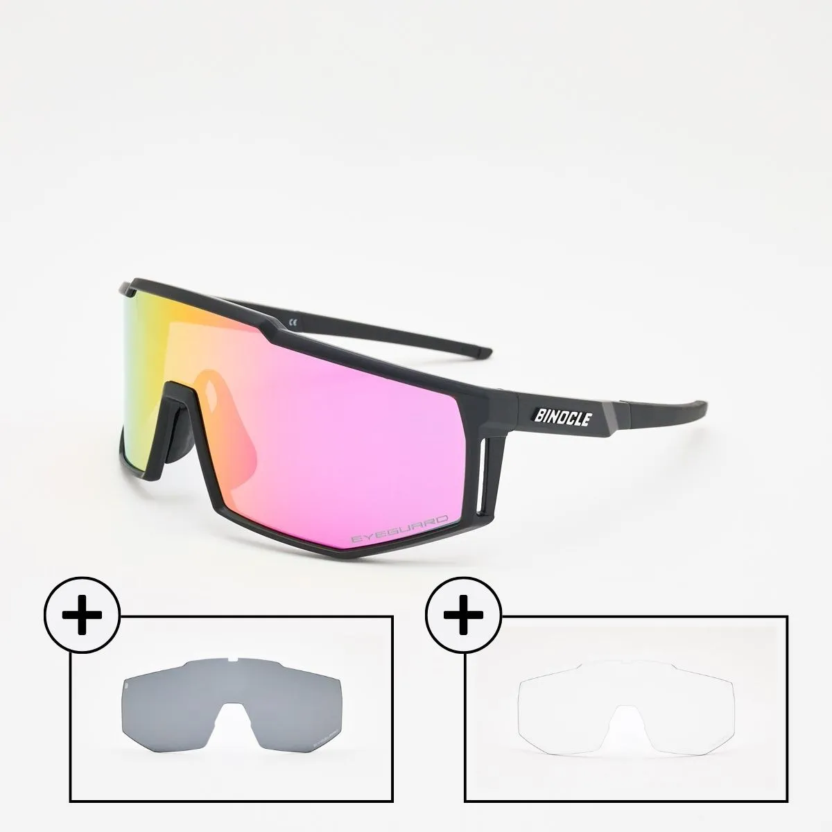 Binocle Horizon Pack: sunglasses + 2 lenses of your choice