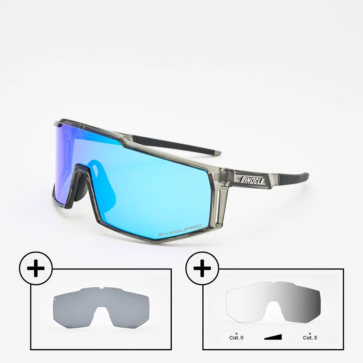 Pack lunettes de sport + verres interchangeables - Performance & polyvalence