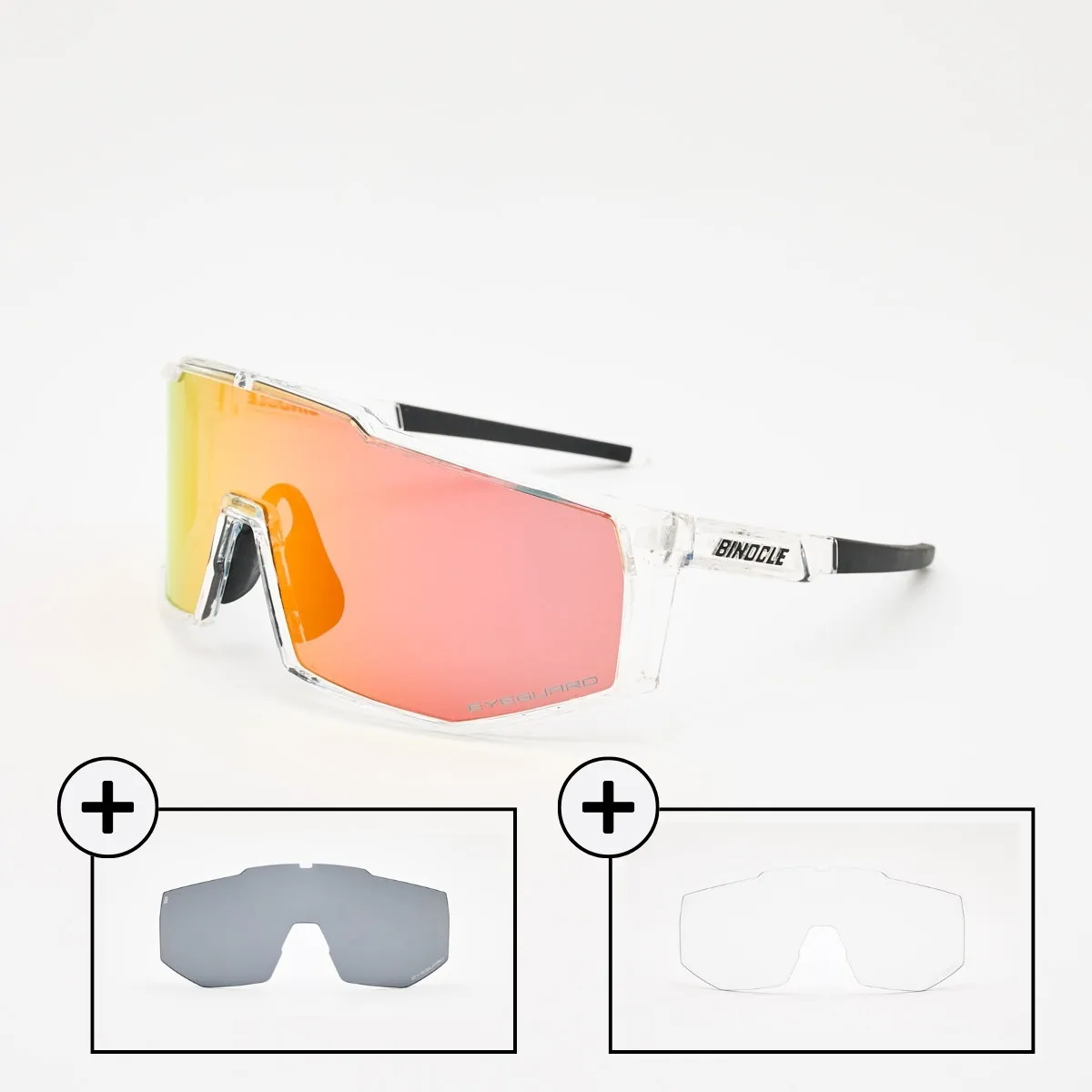 Binocle Horizon Pack: sunglasses + 2 lenses of your choice