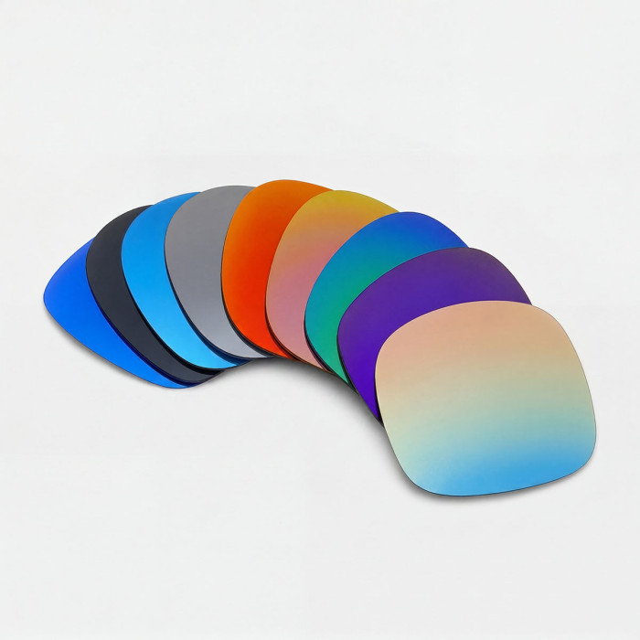 Pair of lenses for polarized glasses