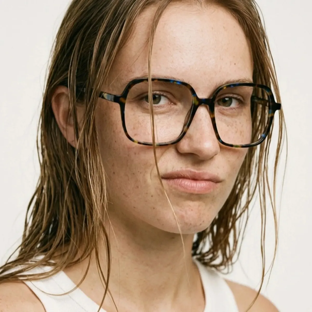 Aludra - Oversized Square Optical Glasses| Binocle Eyewear