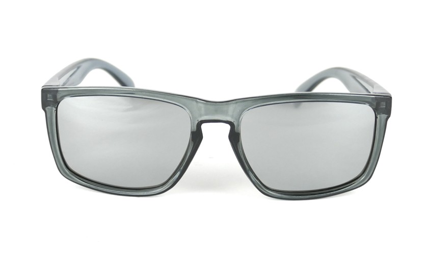 White  - Silver Lenses - Grey transparent