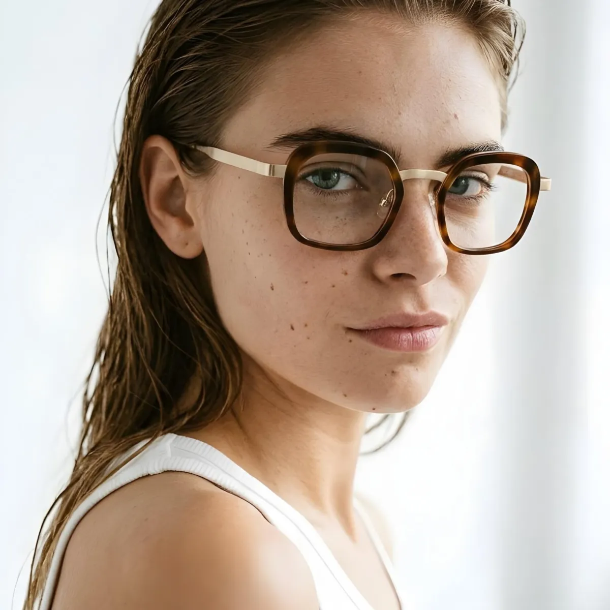 Leonides - Lunettes optiques géométriques femme| Binocle Eyewear