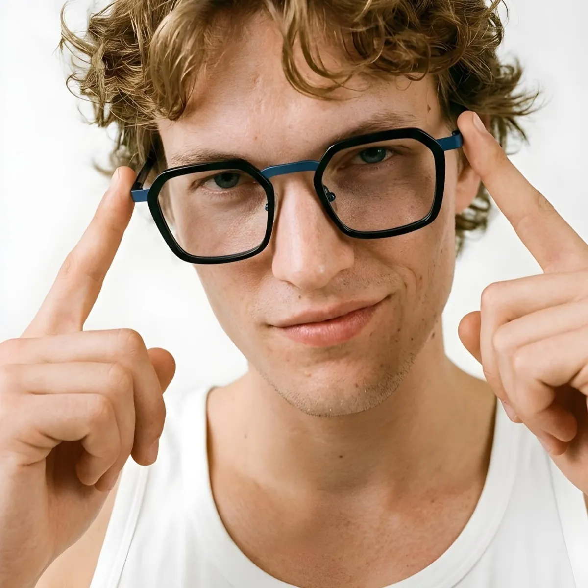 Elion - Men's Square Optical Glasses| Binocle Eyewear