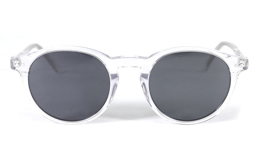 Transparent Shinny - Grey Lenses