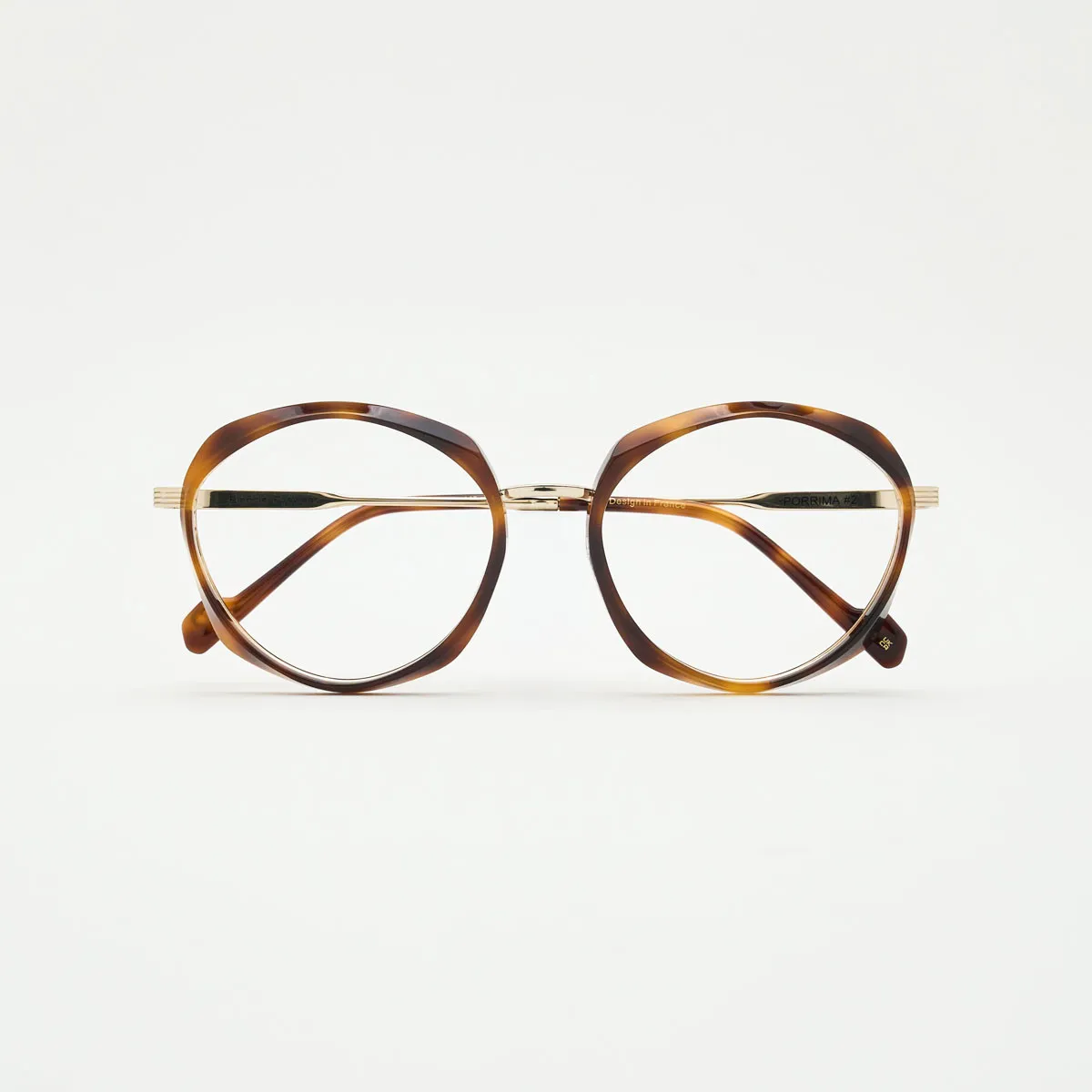 Porrima - Graphic Oval Optical Glasses| Binocle Eyewear