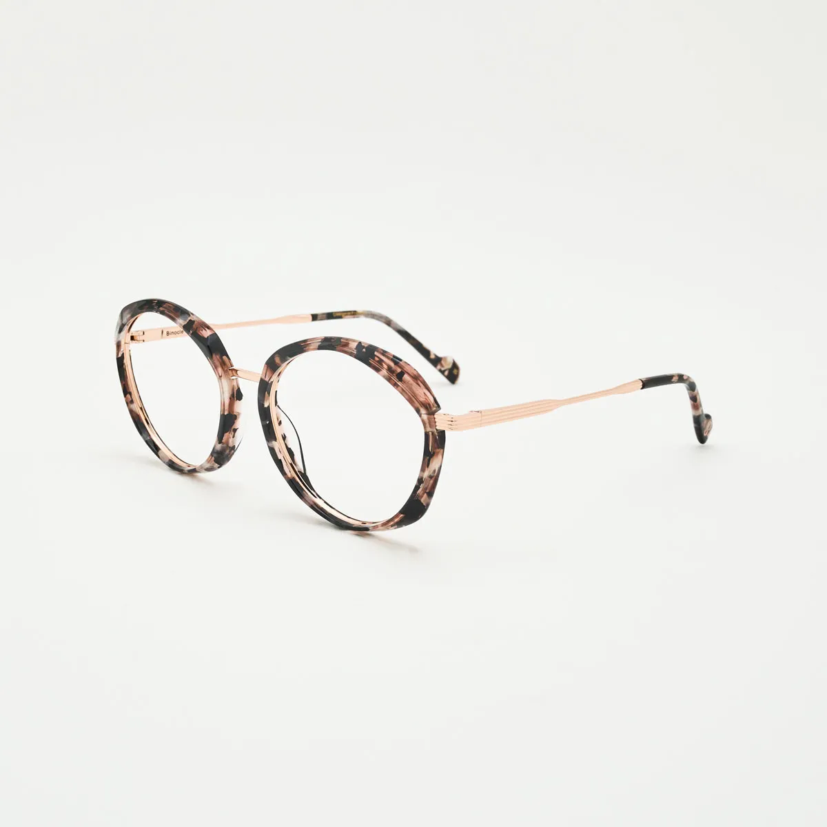 Porrima - Graphic Oval Optical Glasses| Binocle Eyewear