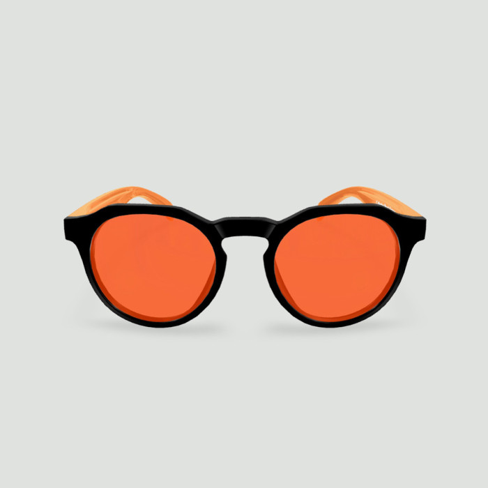 Lunettes anti-lumière bleue 90% – Columbia Orange – Protection maximale