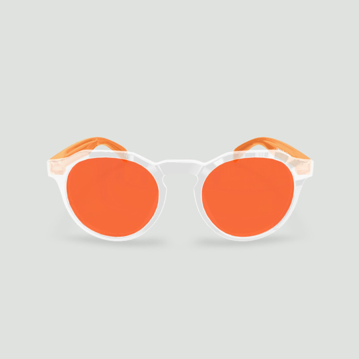Lunettes anti-lumière bleue 90% – Columbia Orange – Protection maximale