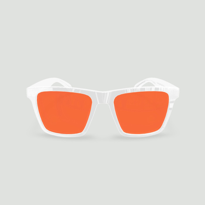 Lunettes anti-lumière bleue 90% – Miami Transparent – Protection maximale