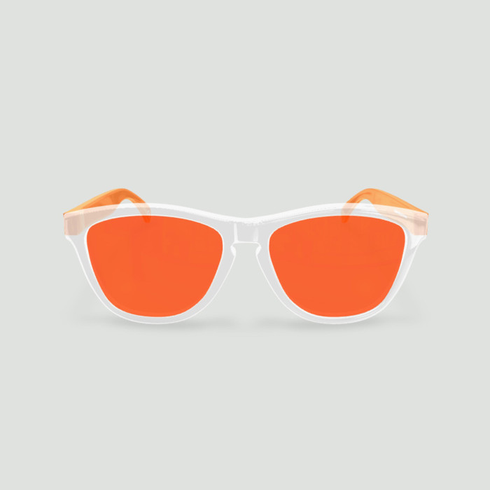 Lunettes anti-lumière bleue 90% – Original Orange – Protection maximale