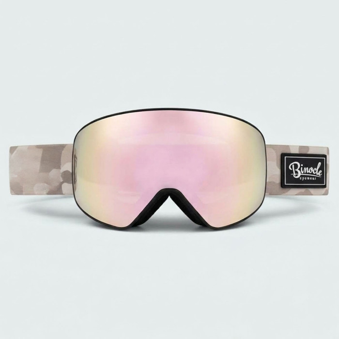 Masque de ski Chillax - Protection solaire catégorie 3 tendance