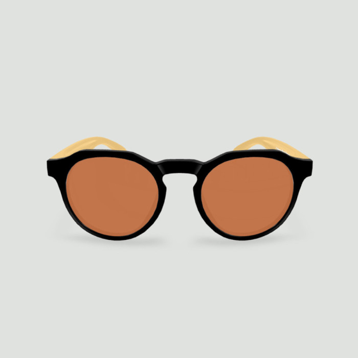 Lunettes anti-lumière bleue 90% – Columbia caramel – Protection maximale