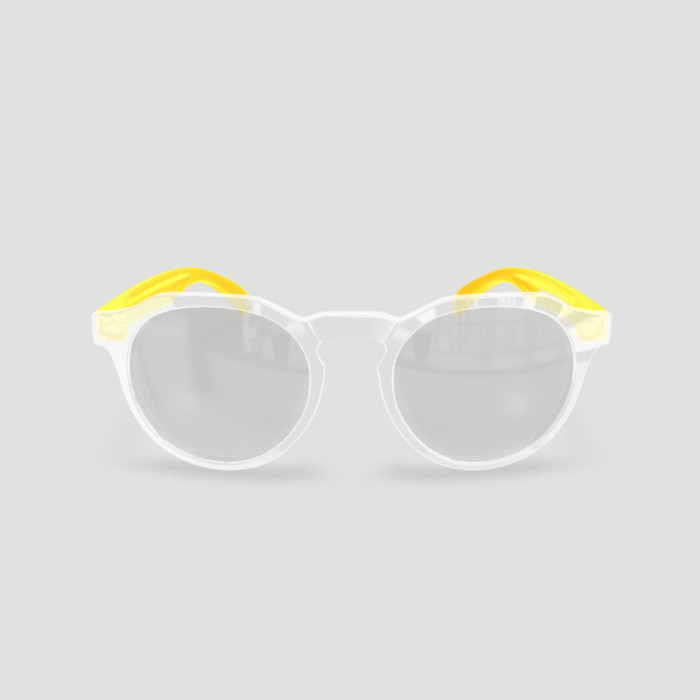 Lunettes anti-lumière bleue 30% – Columbia jaune – Usage quotidien