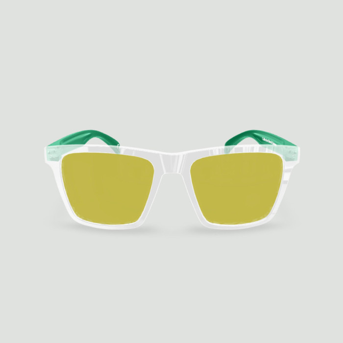 Lunettes anti-lumière bleue 60% – Miami vert sapin – Confort renforcé