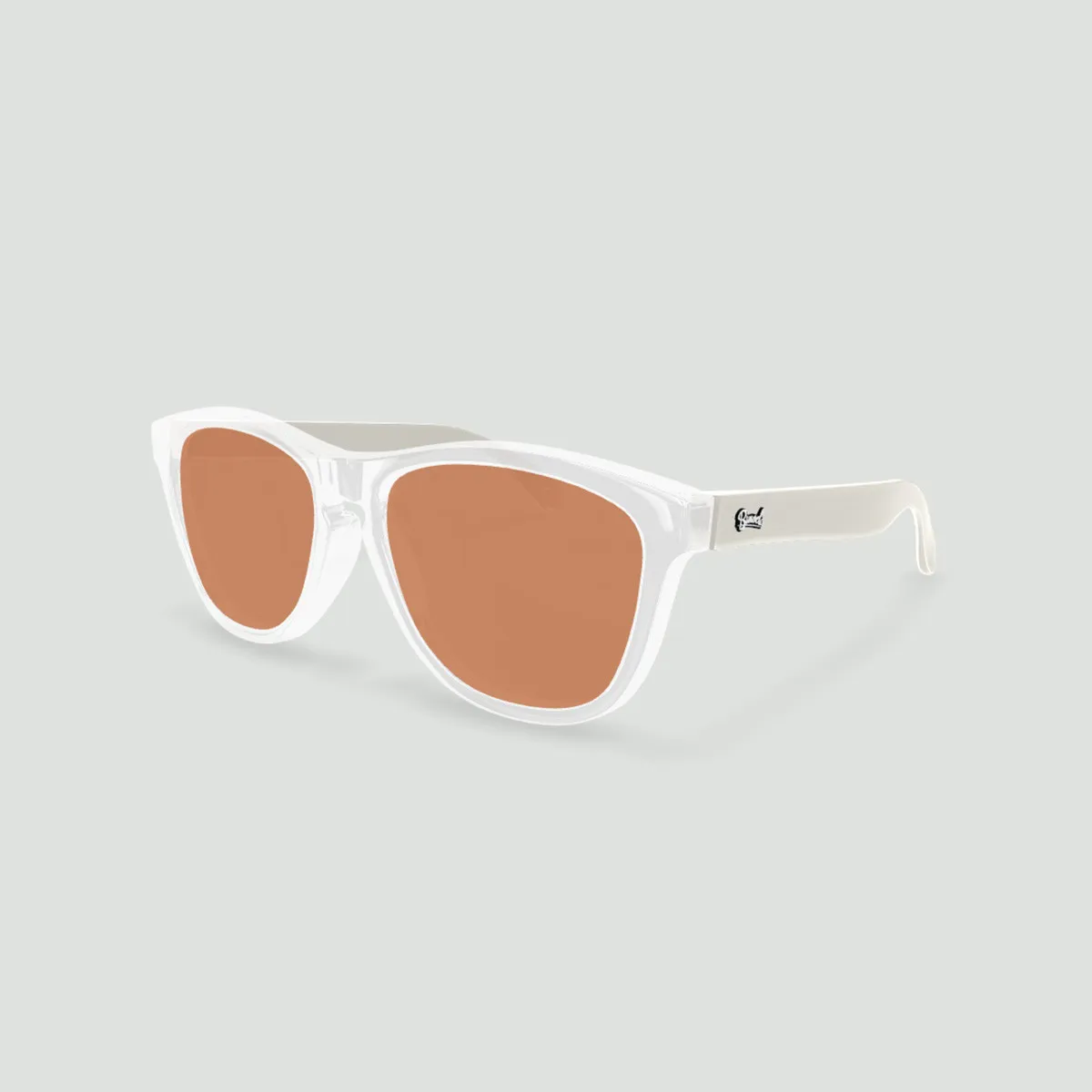 Lunettes anti-lumière bleue 90% – Original gris pastel – Protection maximale