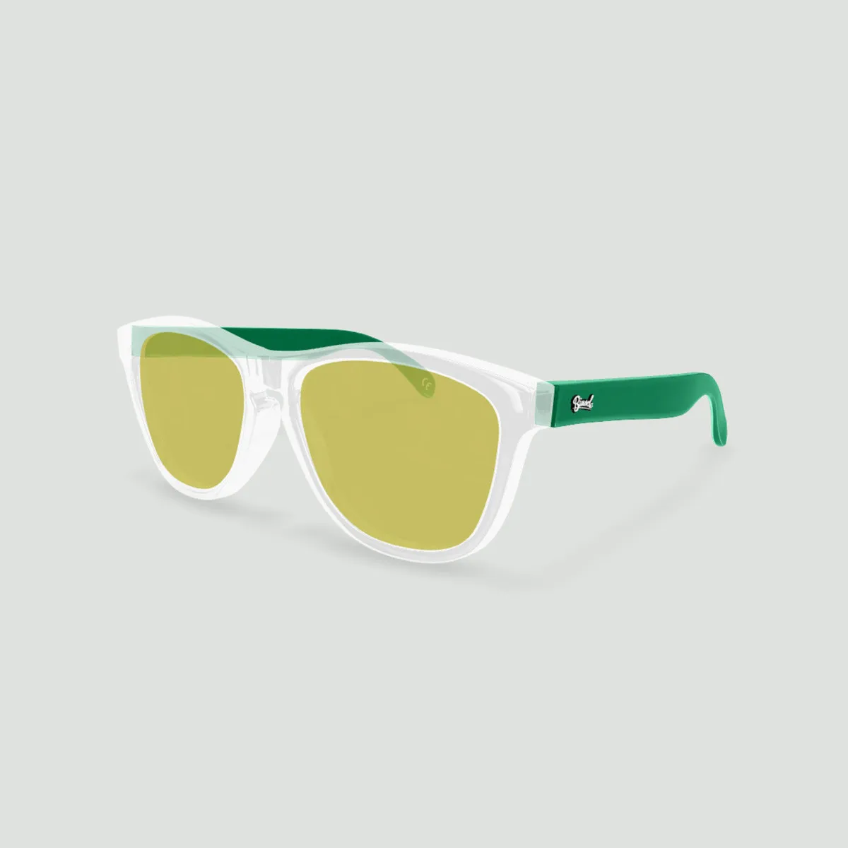 Lunettes anti-lumière bleue 60% – Original transparent – Vert sapin mat – Confort renforcé