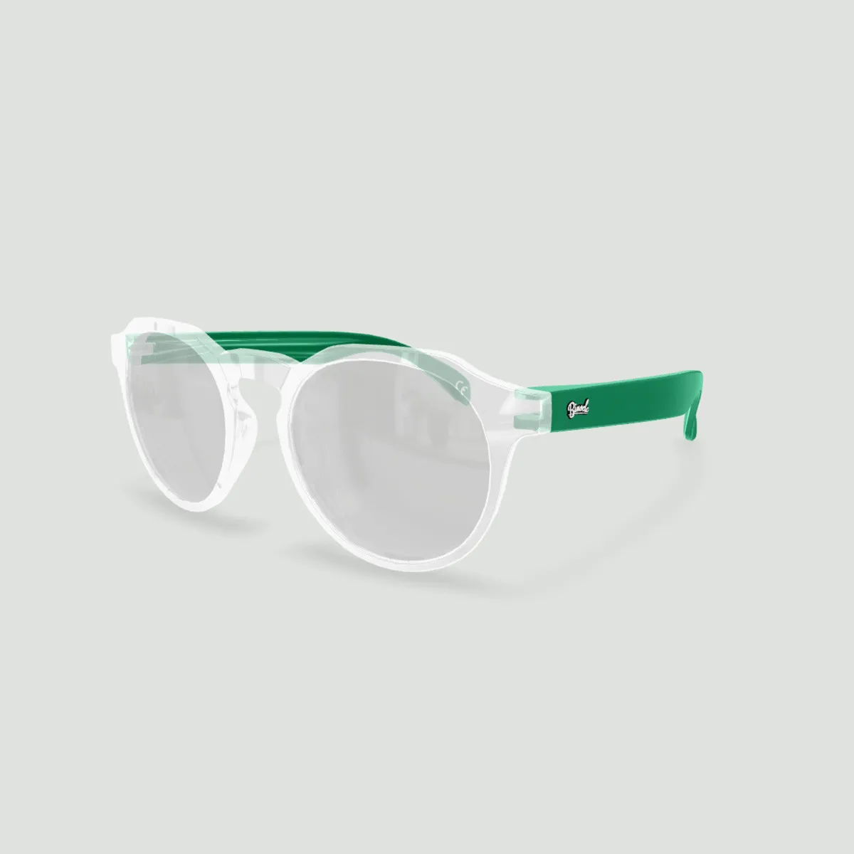 Lunettes anti-lumière bleue 30% – Columbia transparent – Vert sapin mat – Usage quotidien