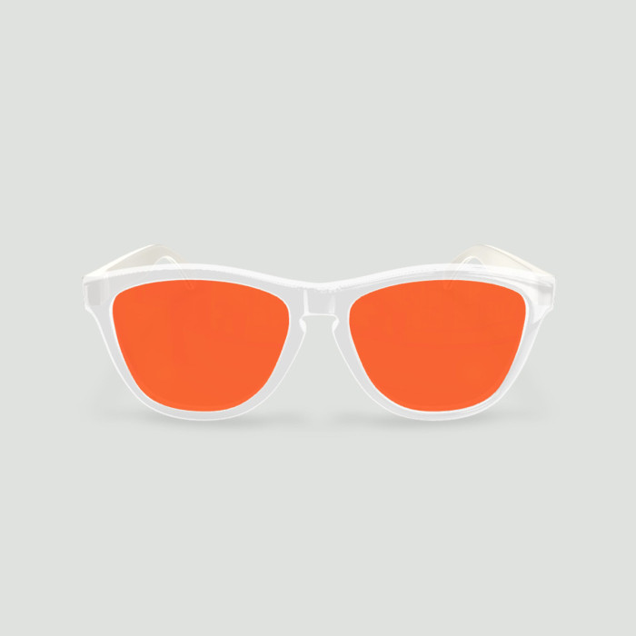 Lunettes anti-lumière bleue 90% – Original gris pastel – Protection maximale