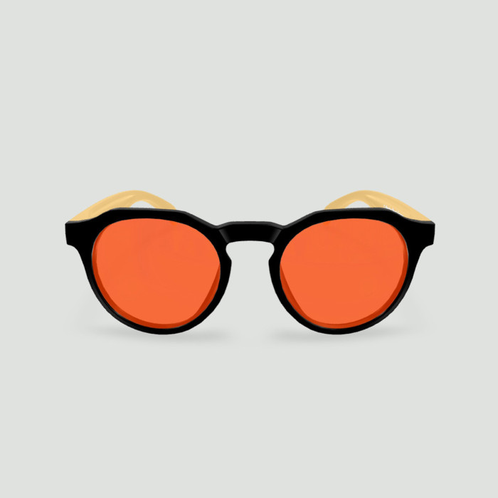 Lunettes anti-lumière bleue 90% – Columbia caramel – Protection maximale