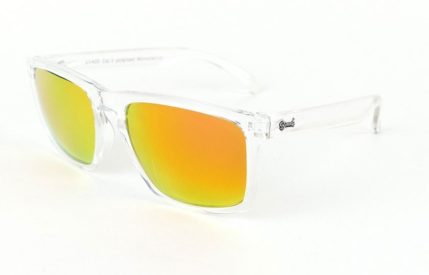 Daytona  Transparent - Red fire glasses - Transparent