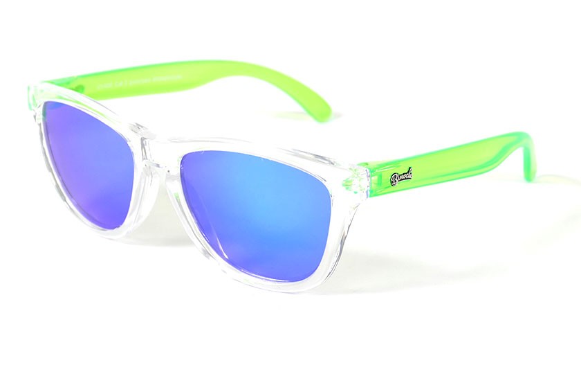 Transparent - Blue glasses - Green