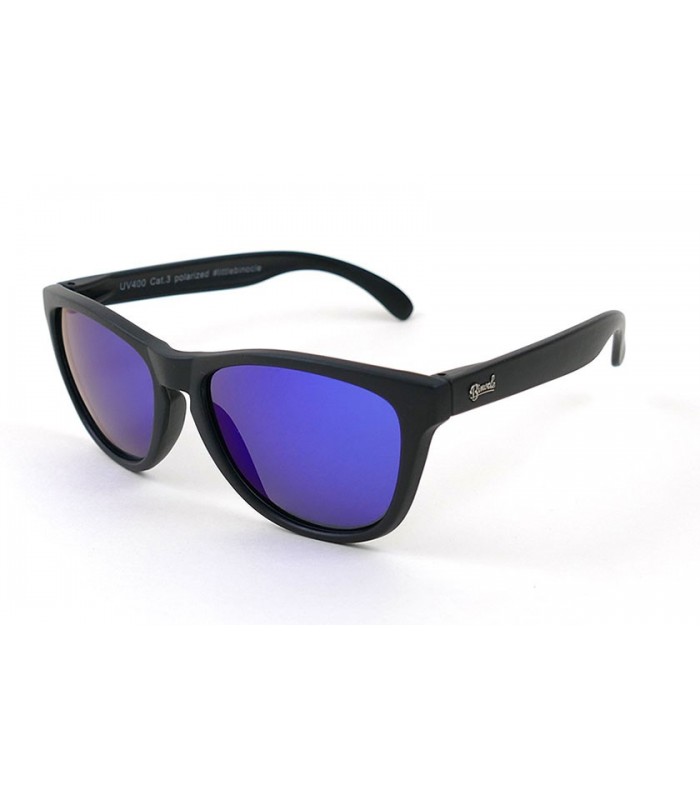 Black - Blue glasses - Black