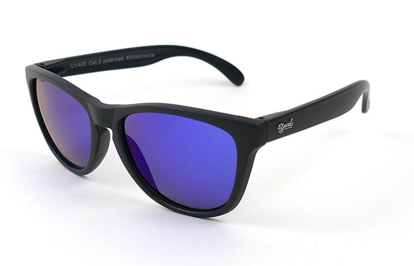 Black - Blue glasses - Black