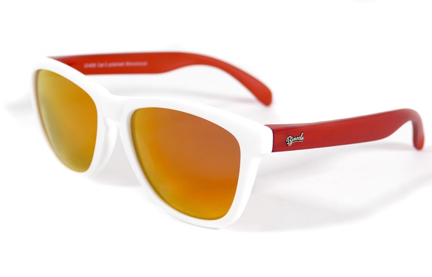 White - Red fire glasses - Red