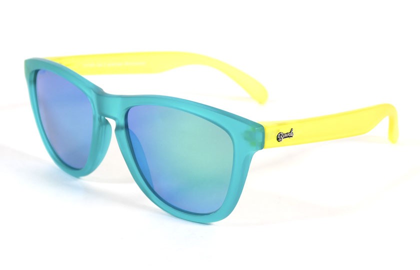 Duck Blue - Green glasses - Yellow