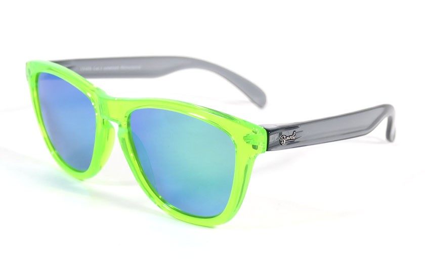 Green - Green glasses - Grey