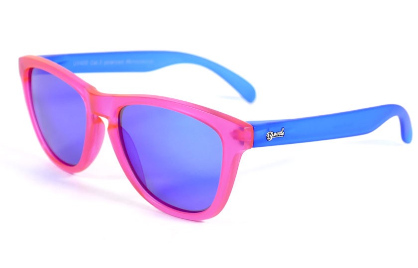 Pink - Blue glasses - Blue