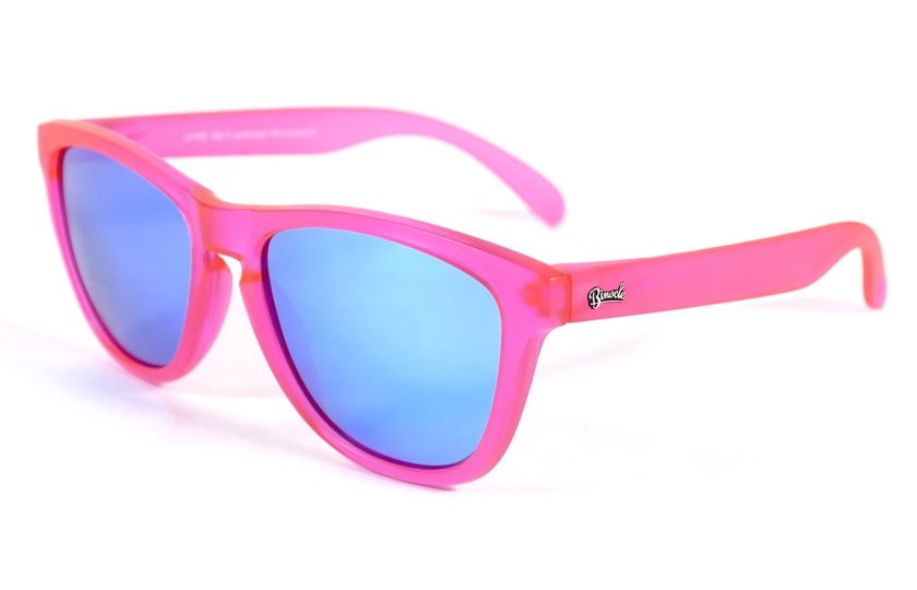 Pink - Ice blue glasses- Pink