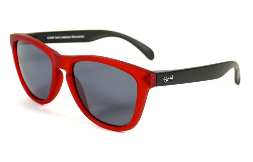 Red - Grey glasses - Black