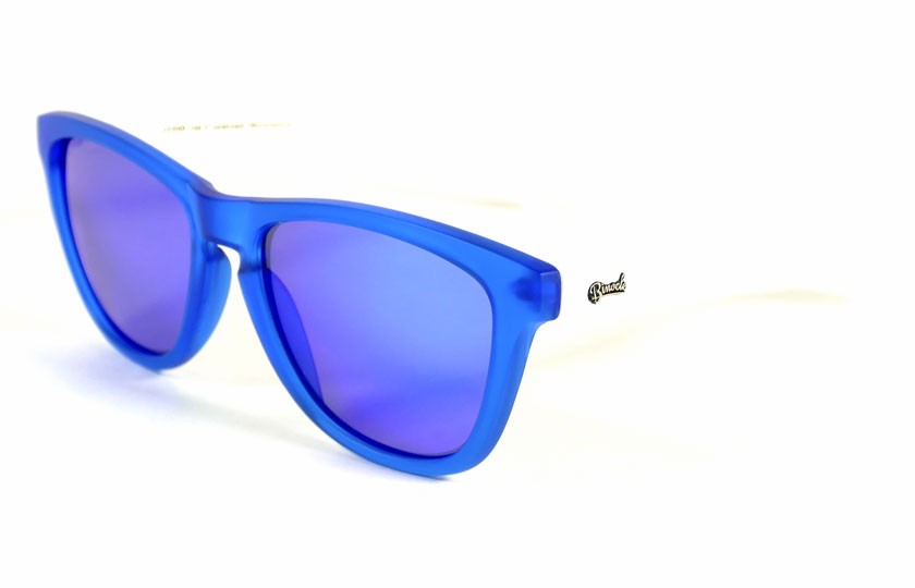 Original Blue - Blue glasses - White