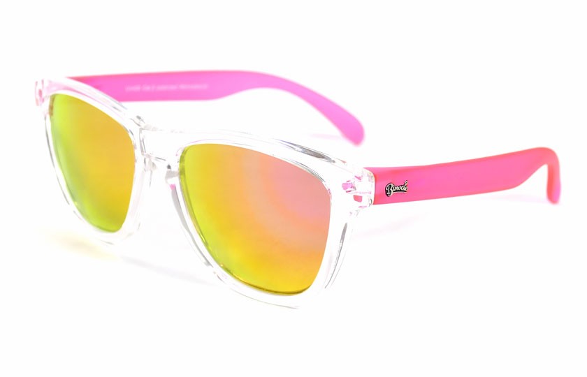 Transparent - Pink glasses - Pink