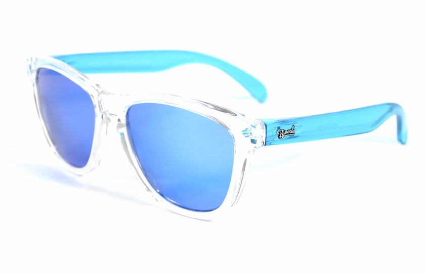 Transparent - Ice blue glasses- Light Blue