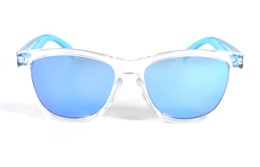 Transparent - Ice blue glasses- Light Blue