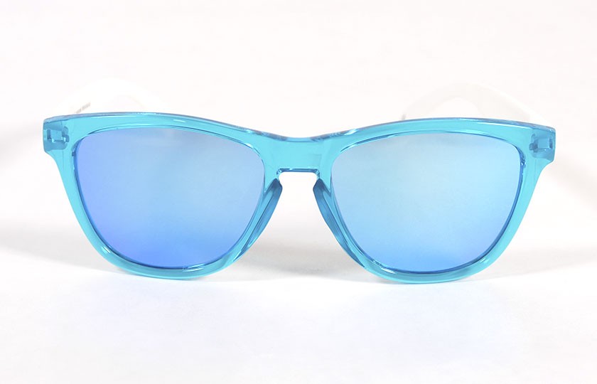 Light Blue - Ice blue glasses- White