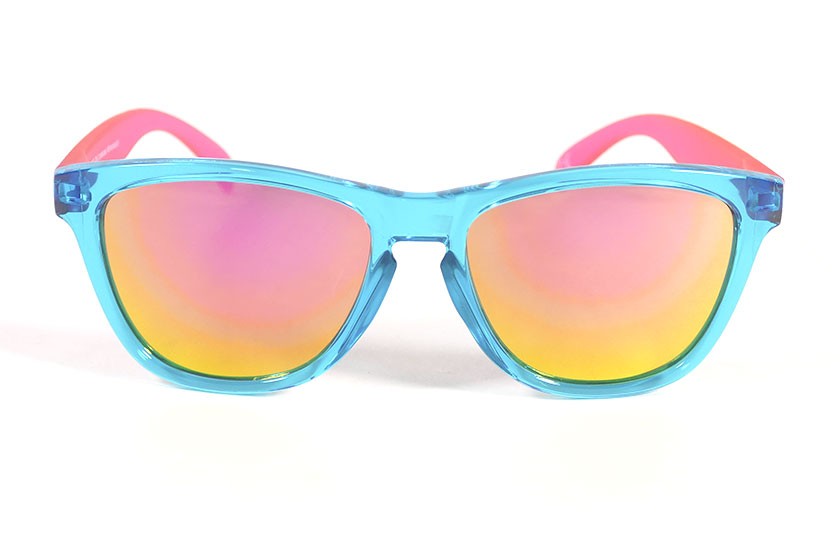 Light Blue - Pink glasses - Pink