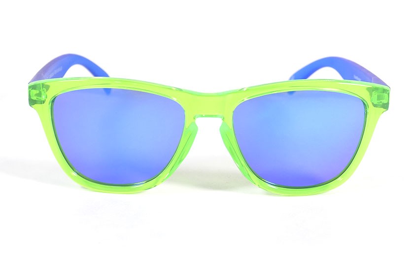 Green - Blue glasses - Blue
