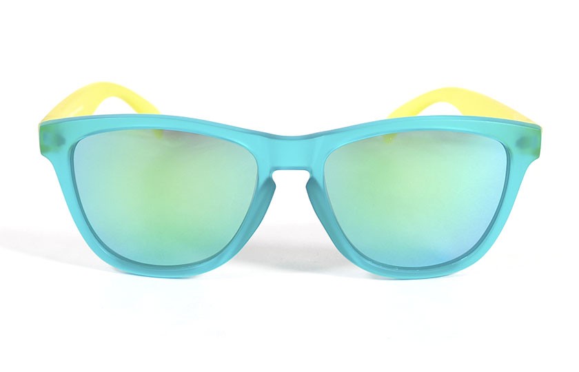 Duck Blue - Green glasses - Yellow