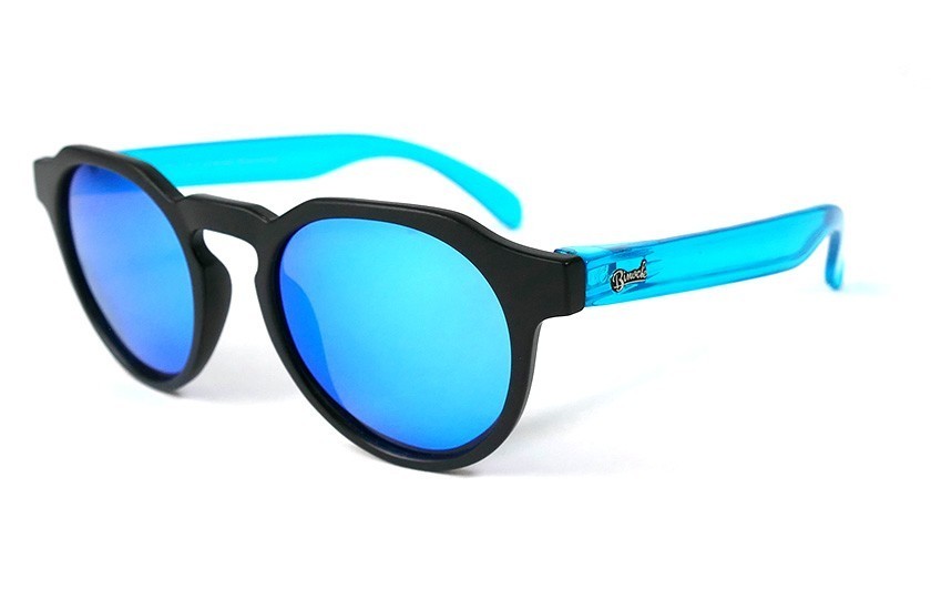 Black - Ice Blue glasses - Light Blue