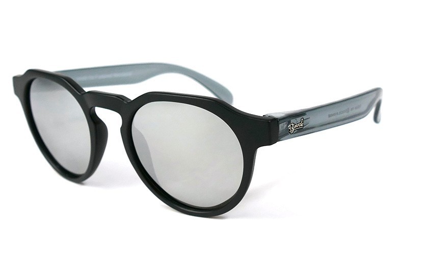 Black - Silver glasses - Grey