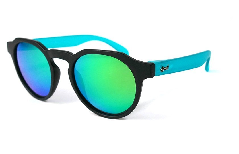 Black - Green glasses - Duck Blue